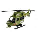 Vojenská súprava - helikoptéra, motorka, veža
